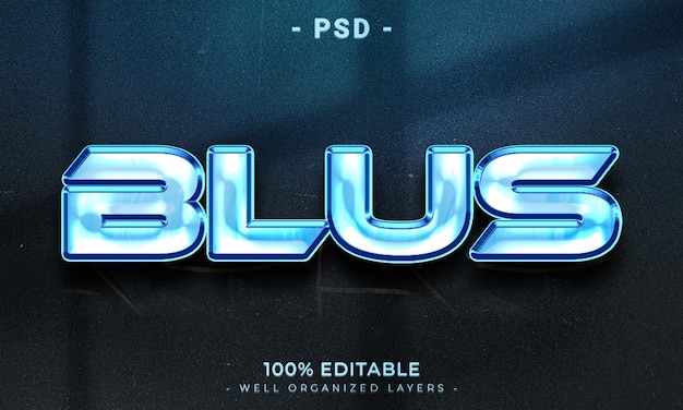 Texte modifiable en 3d et maquette de style d'effet de logo avec fond abstrait sombre