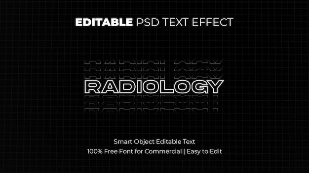 PSD texte modifiable de la grille techno moderne