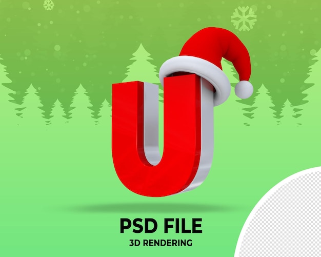 PSD texte de noël az 3d