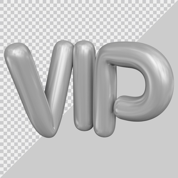 Texte Vip Avec Un Style Moderne 3d