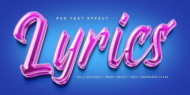 PSD texteffekt im 3d-stil