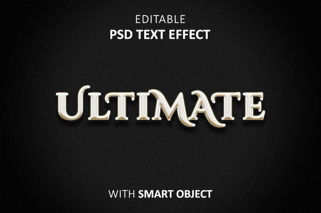 PSD texteffekt ultimate