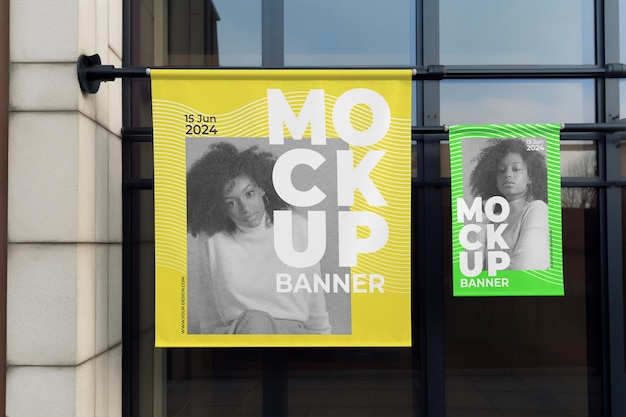 Textile Banner Modell Design