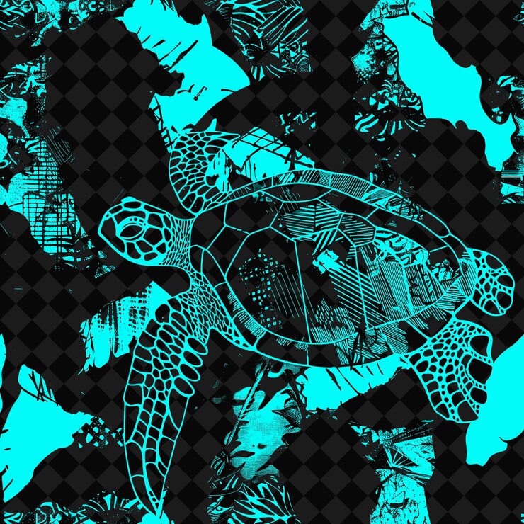 PSD textiles descartados con texturas rasgadas y desgastadas y diseños de fondo de textura creativa de sea tur