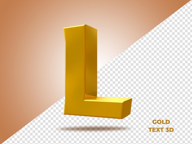 Texto 3d oro az