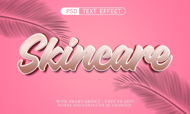 PSD texto editable fresa con efecto 3d