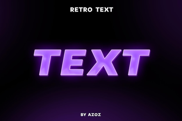 Un texto morado con la palabra texto en el medio.