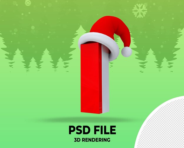 PSD texto de navidad az 3d