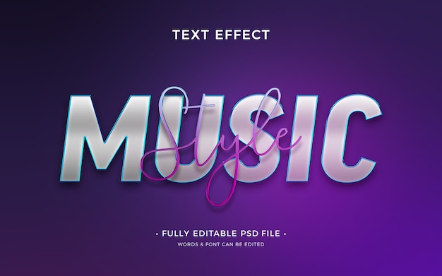 Texto sobre texto efecto de texto