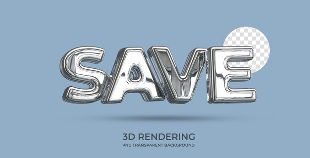 PSD textstil 3d-rendering transparenter hintergrund