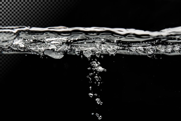 Textur der Wasserblasen