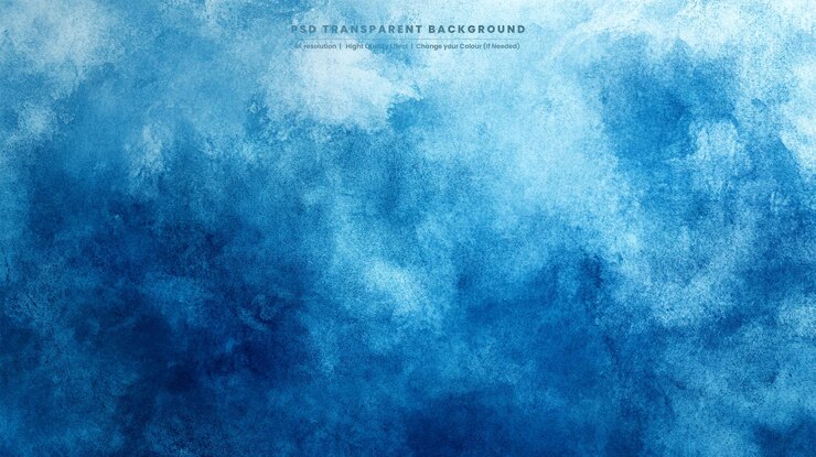PSD textura abstrata de aquarela suave azul