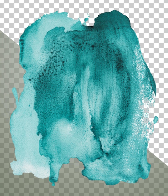 Textura de acuarela PNG en fondo blanco