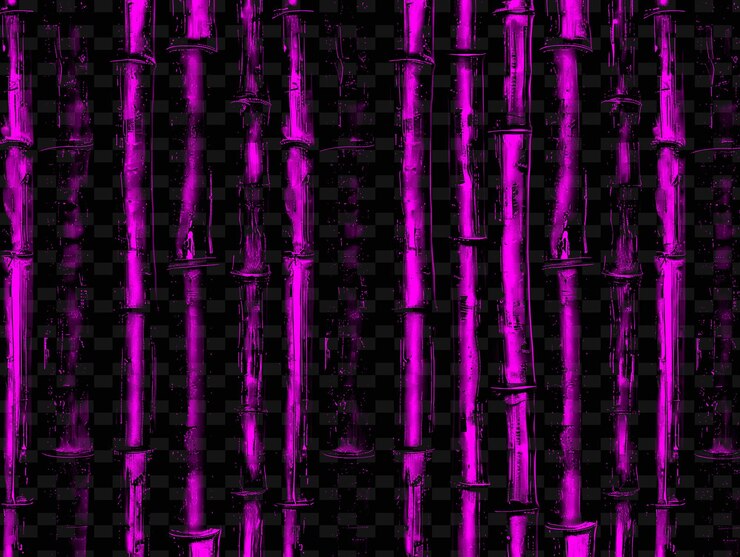 PSD textura de bambú con patrón cilíndrico regular y denso co png decoración de fondo de superposición creativa