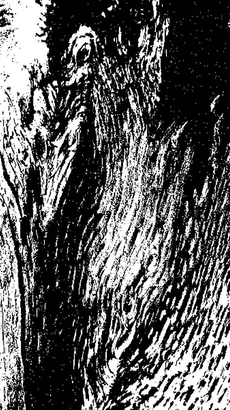 PSD textura de casca de árvore preta casca em fundo branco vector de fundo de árvore velha textura de grunge de madeira