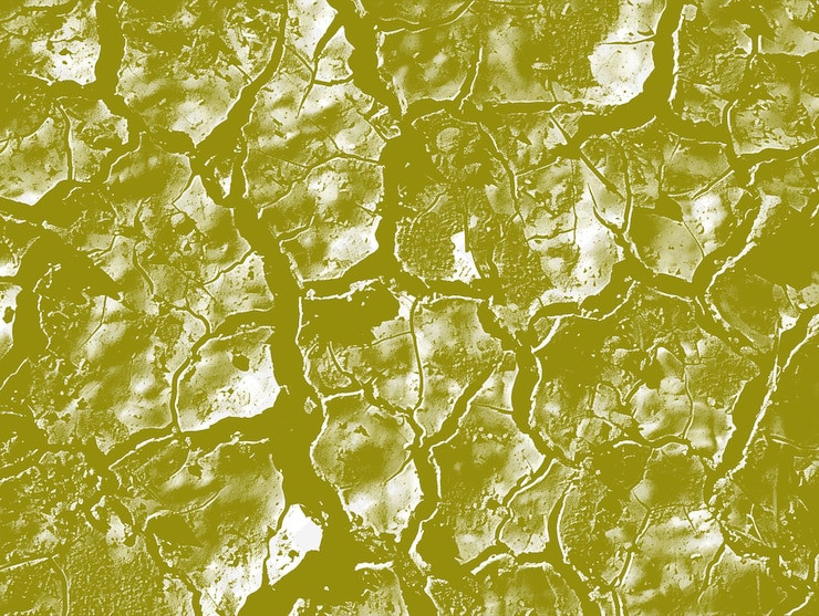 PSD textura de lama rachada com agrupados dispostos e densos em sur png decoração de fundo de sobreposição criativa