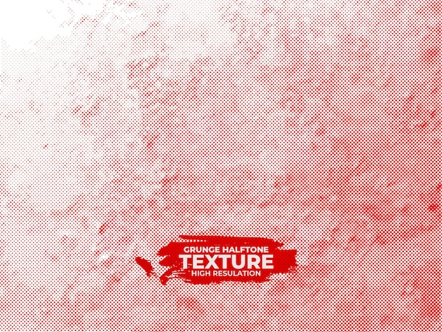 Textura de meia-tona vermelha grunge
