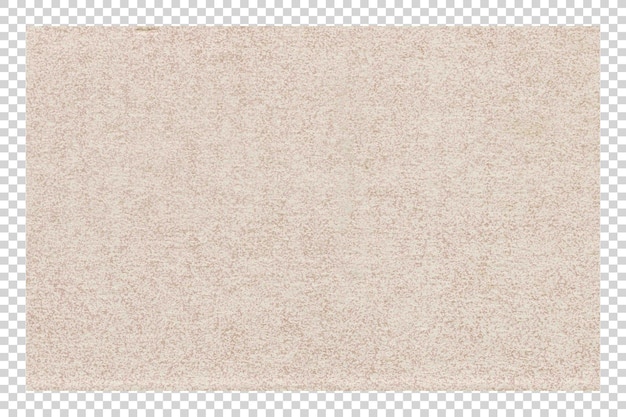 Textura de papel castanho PSD em fundo transparente