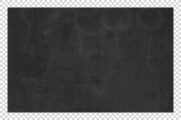 Textura de papel preto em PSD em fundo transparente