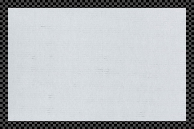 Textura de papel PSD em fundo transparente