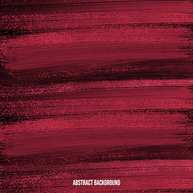 Textura de pincel vermelho ousado para capa de mídia social