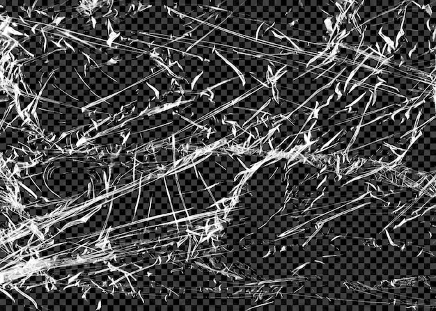 Textura de plástico transparente PSD em fundo