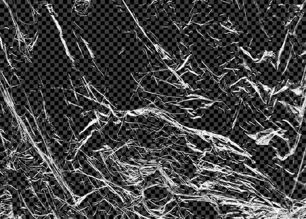 Textura de plástico transparente PSD em fundo