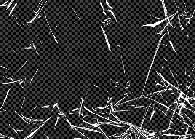 Textura de plástico transparente PSD em fundo