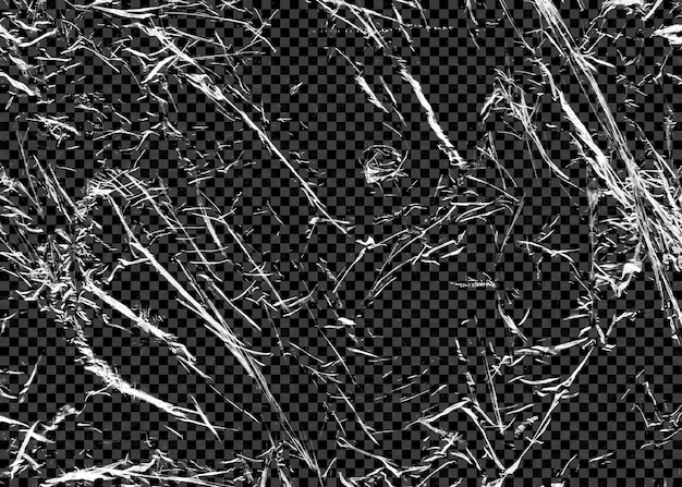 Textura de plástico transparente PSD em fundo