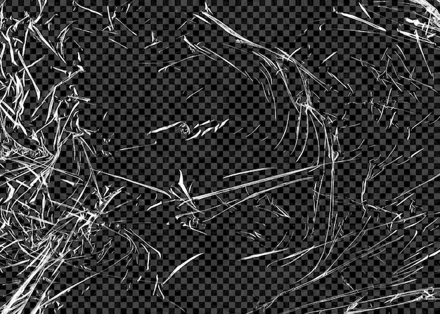 Textura de plástico transparente PSD em fundo
