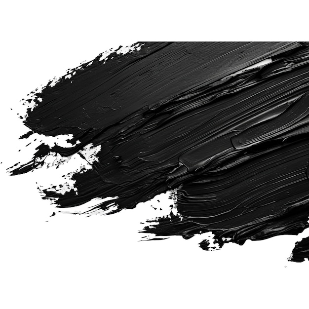 Textura de tinta de marcador preto