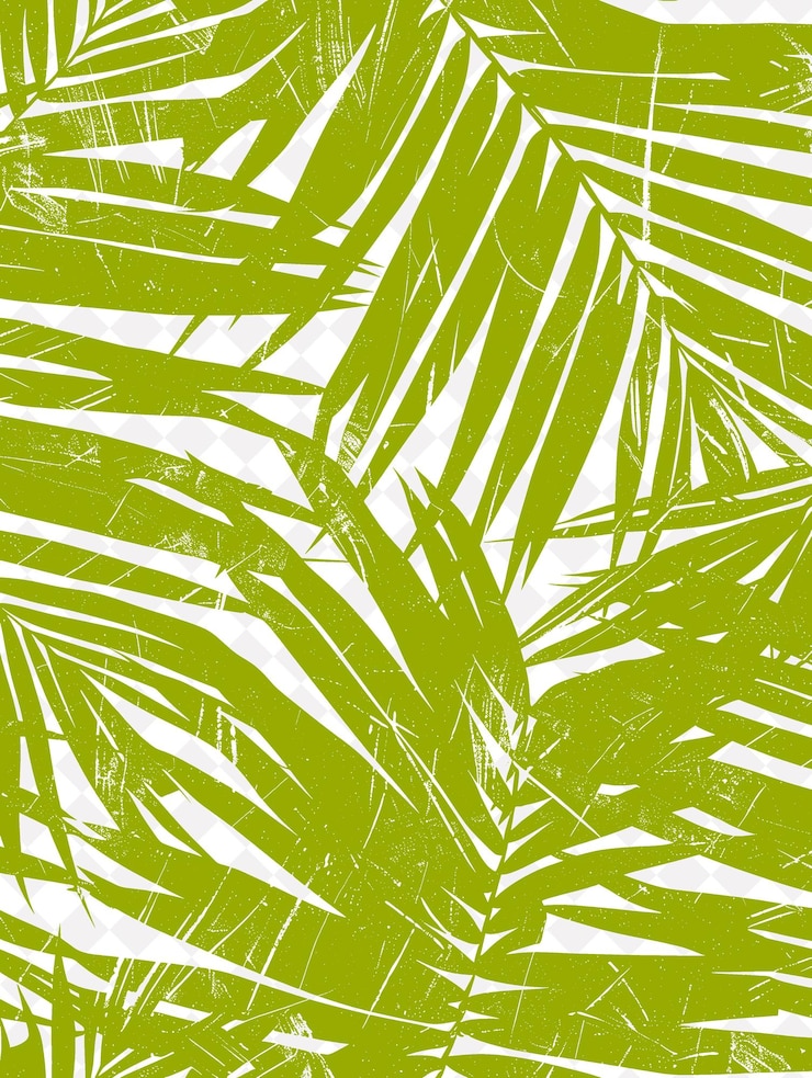 PSD textura de veias de palmeira frondosa com arranjo simétrico e natureza densa coleções de fundo abstrato