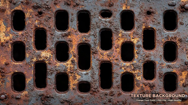 PSD textura do elemento das estruturas de telhado metálicas galvanizadas