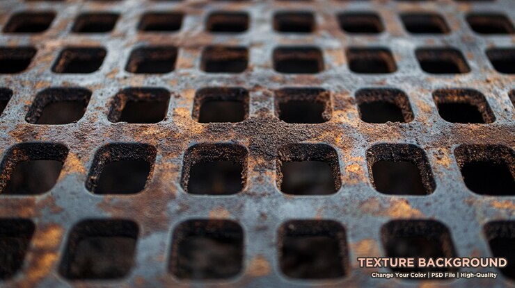 PSD textura del elemento de las estructuras de techo metálicas galvanizadas