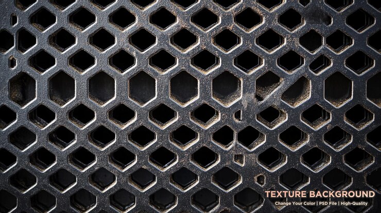 PSD textura del elemento de las estructuras de techo metálicas galvanizadas