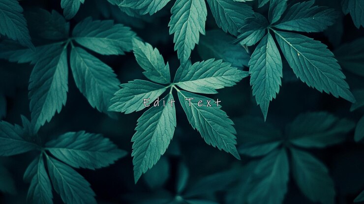 PSD textura de fondo de follaje verde exuberante