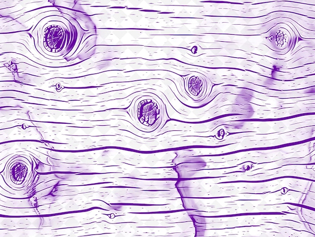Textura de grano de madera con patrón irregular ondulado y apretado Com PNG Decoración de fondo de superposición creativa