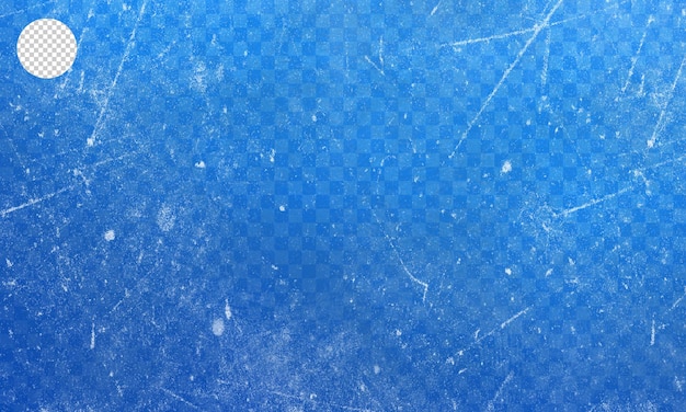 PSD textura helada hermoso hielo con grietas en la superficie del hielo