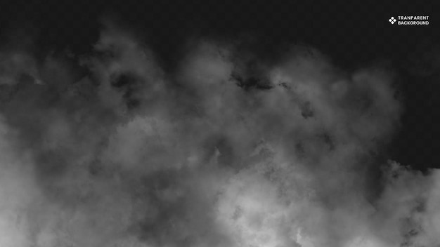 Textura del humo y la niebla atmosféricos