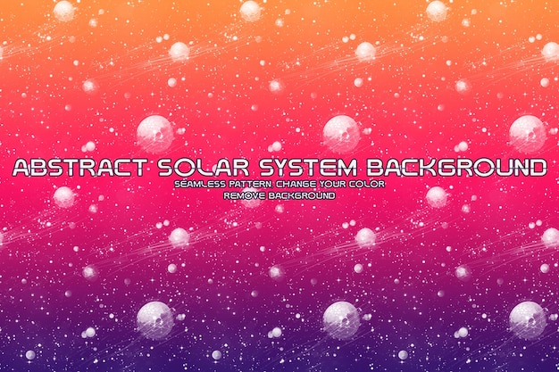 Textura líquida minimalista editável do fundo do brilho do sistema solar
