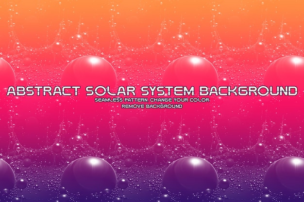 PSD textura líquida minimalista editável do fundo do brilho do sistema solar