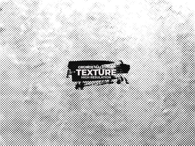 Textura de medio tono grunge