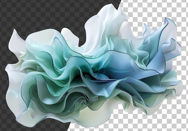Textura ondulada azul abstracta para fondos de diseño moderno en fondo transparente png