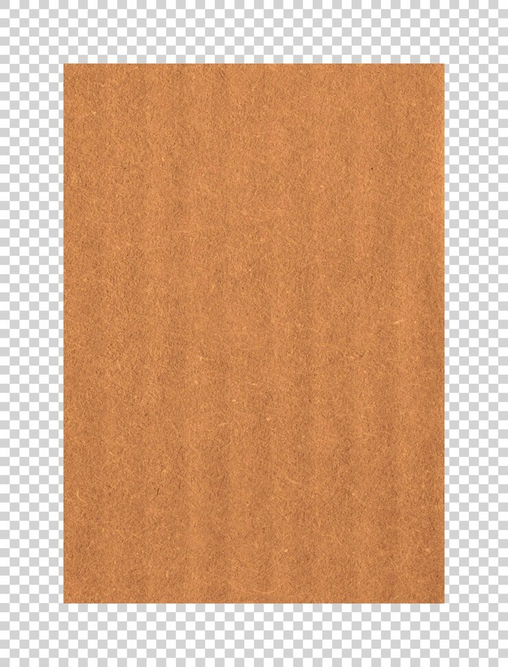 PSD textura de papel antiguo de época de psd marrón en fondo transparente