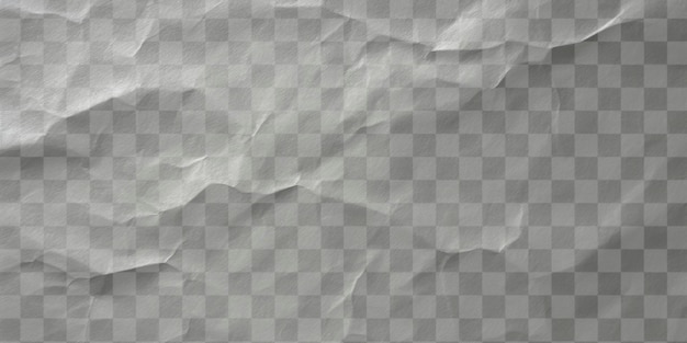 Textura de papel PNG fondo blanco arrugado arrugado