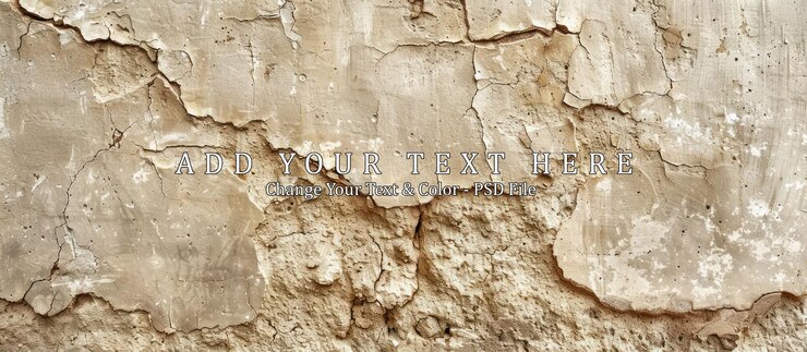 PSD textura de la pared agrietada y desgastada