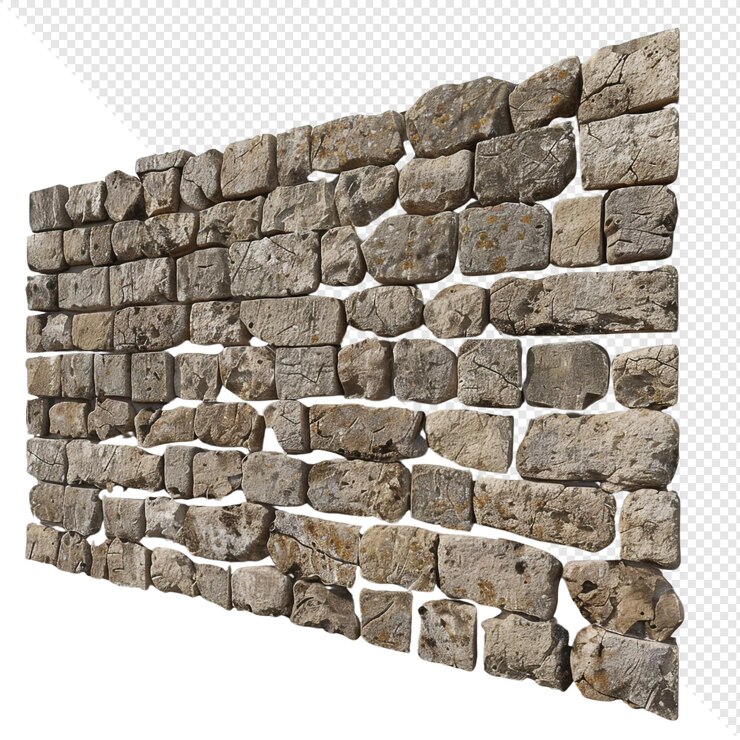 PSD textura de las paredes de piedra