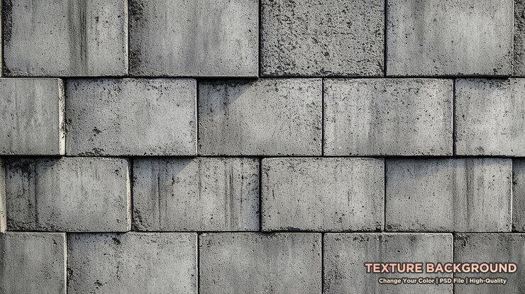 PSD textura superficial del collage procesado de azulejos de suelo de mármol gris