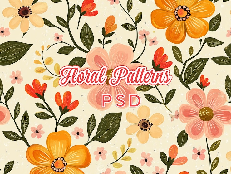 PSD textura de terciopelo victoriano fondo patrón floral dorado en tela de color azul oscuro flores amarillas doradas
