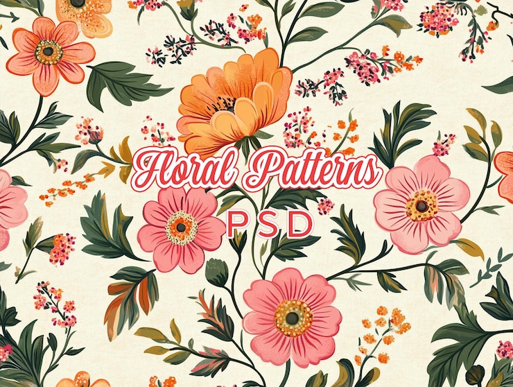 PSD textura de terciopelo victoriano fondo patrón floral dorado en tela de color azul oscuro flores amarillas doradas